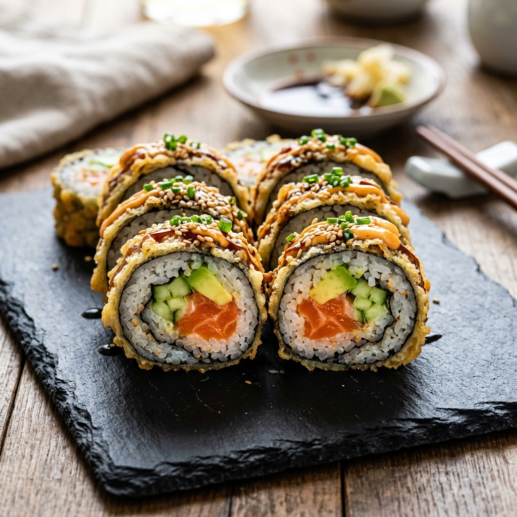 Füme Somonlu Tempura Roll
