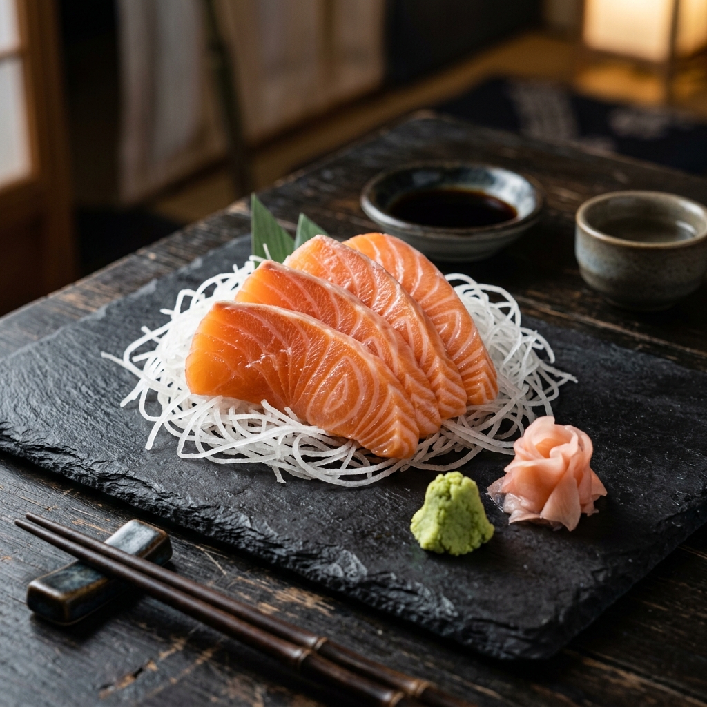 Salmon Sashimi
